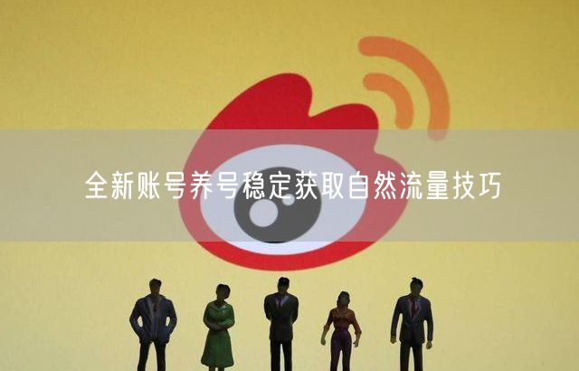 全新账号养号稳定获取自然流量技巧