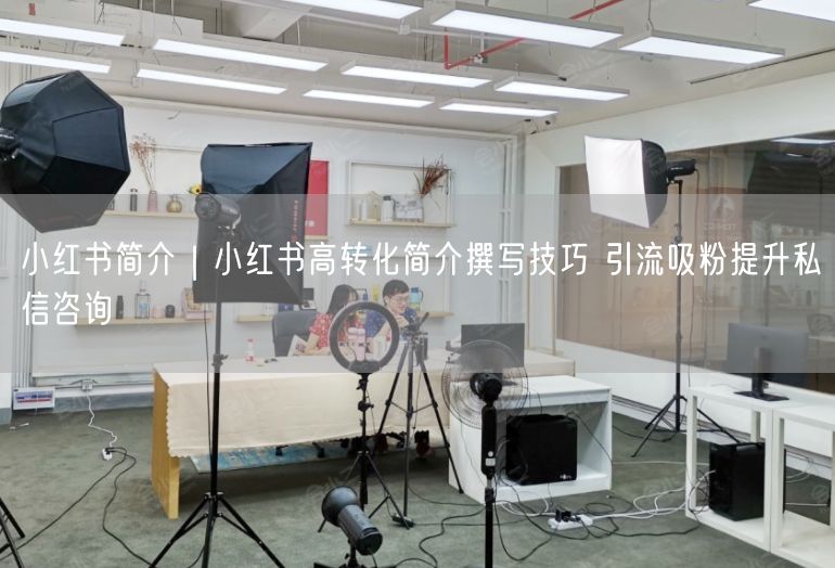 小红书简介|小红书高转化简介撰写技巧 引流吸粉提升私信咨询