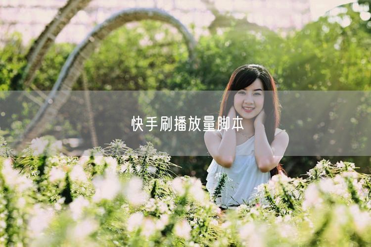 快手刷播放量脚本