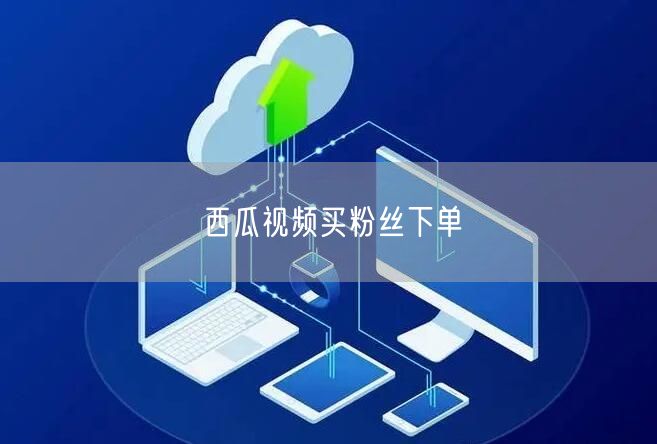 西瓜视频买粉丝下单