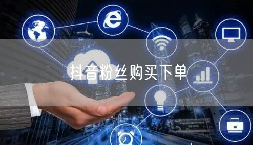 抖音粉丝购买下单