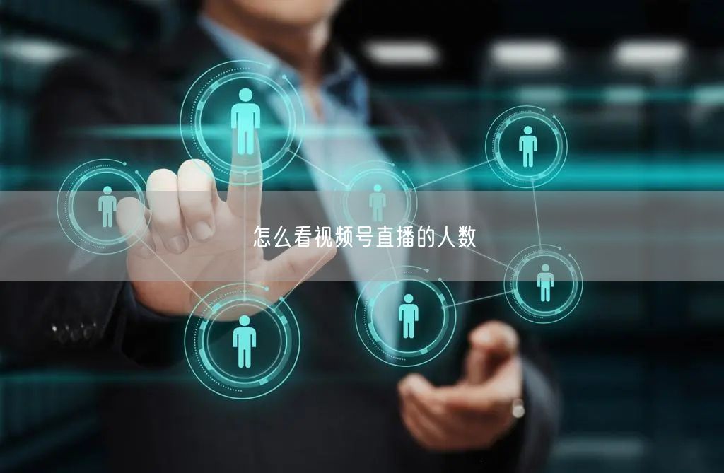 怎么看视频号直播的人数