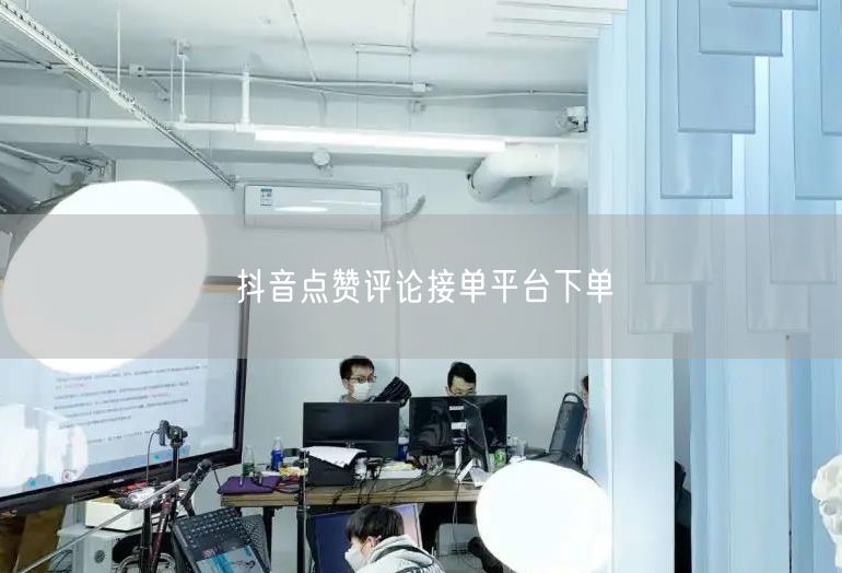 抖音点赞评论接单平台下单
